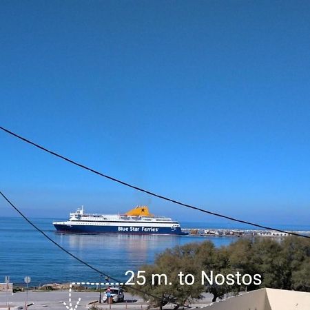 Nostos Studios At Saint George Beach Agios Georgios Chora Naxos Town Naxos City Exterior foto