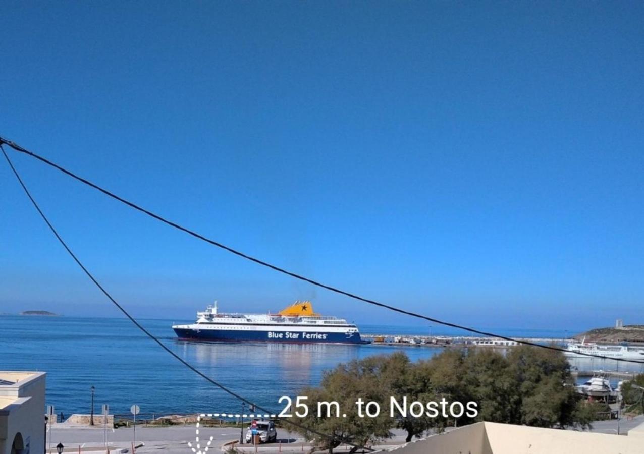 Nostos Studios At Saint George Beach Agios Georgios Chora Naxos Town Naxos City Exterior foto