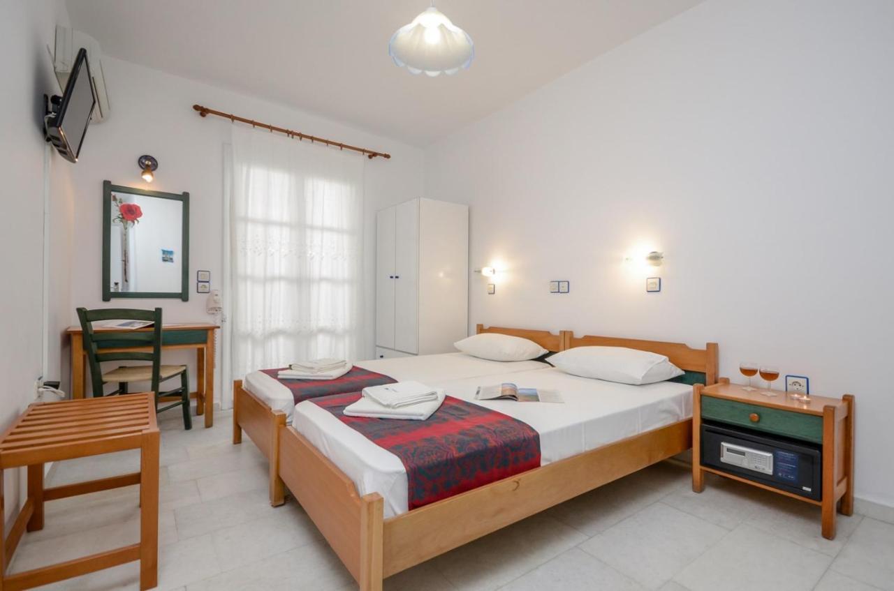 Nostos Studios At Saint George Beach Agios Georgios Chora Naxos Town Naxos City Exterior foto