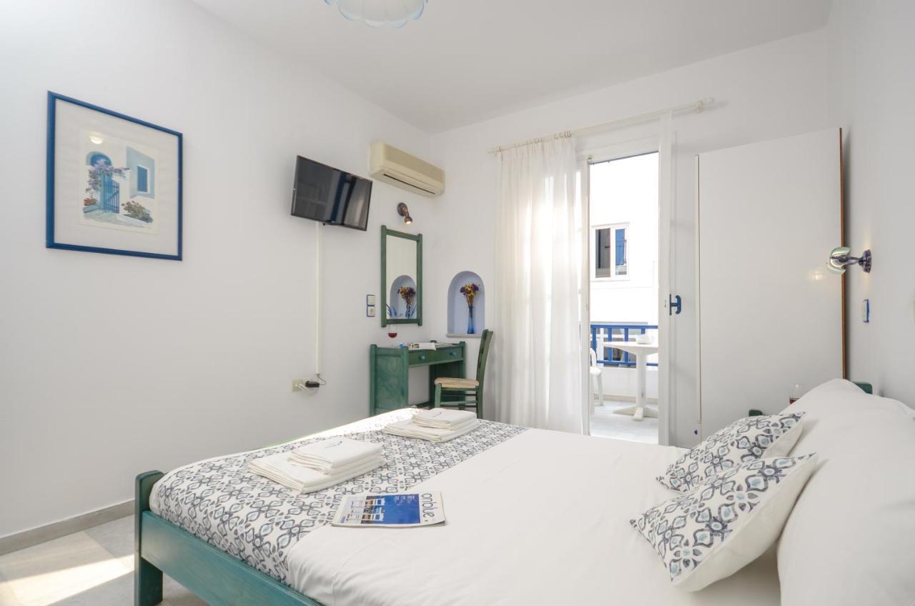 Nostos Studios At Saint George Beach Agios Georgios Chora Naxos Town Naxos City Exterior foto